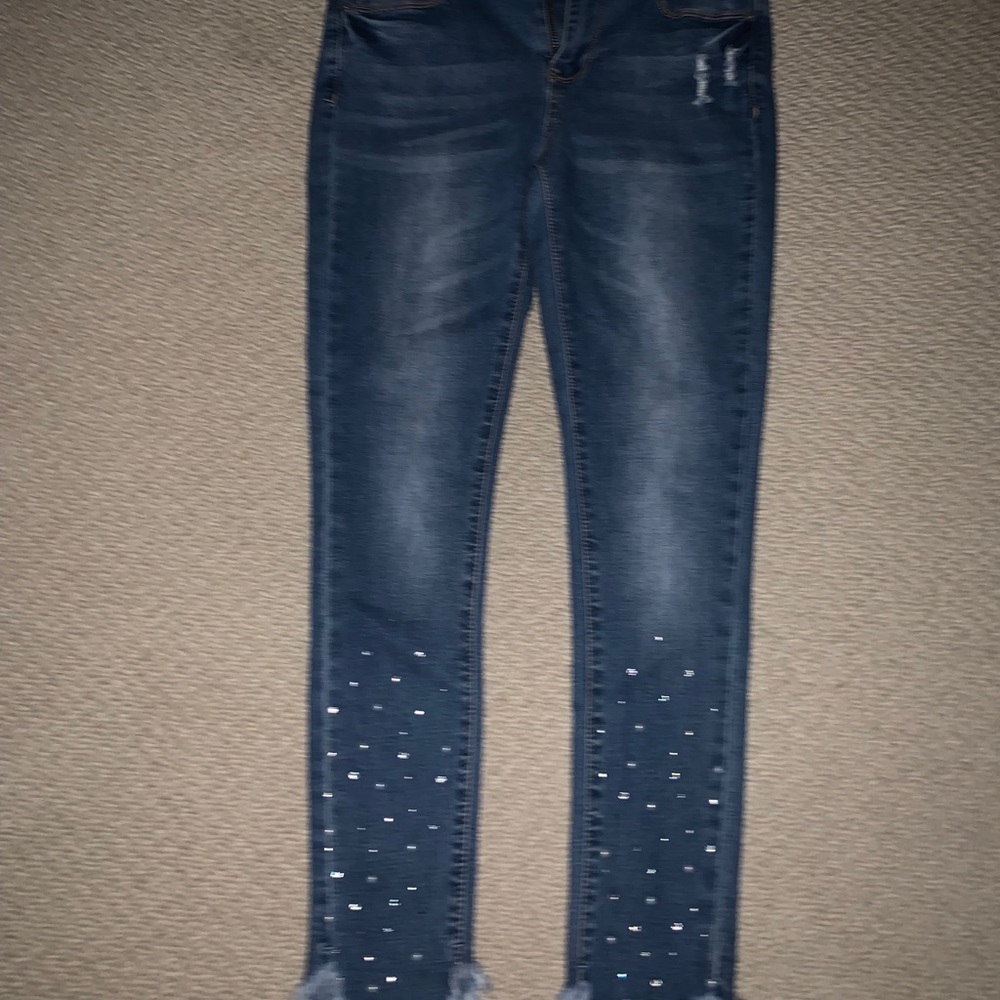 Denim Blvd Los Angeles, size 3 crop pants